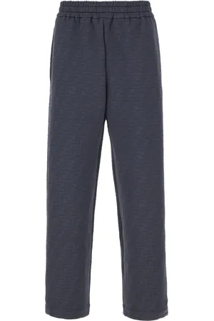 Fendi Herre, Bukser, Blå, S