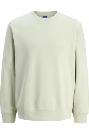 JACK & JONES Herre, Gensere & Hettegensere, Grønn, S