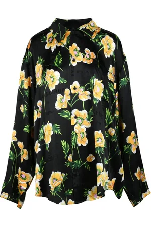 Balenciaga Dame, Bluser & Skjorter, Flerfarget, S