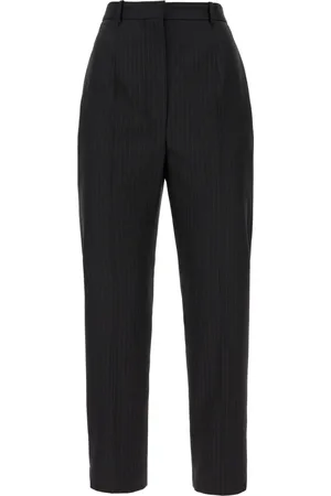 Alexander McQueen Dame, Bukser, Grå, M