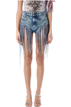 Diesel Dame, Shorts, Blå, W28