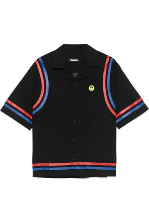 BARROW Herre, Skjorter, Svart, XL