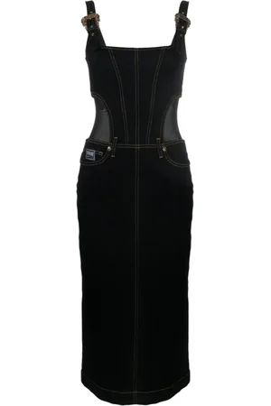 VERSACE Dame, Kjoler, Svart, S