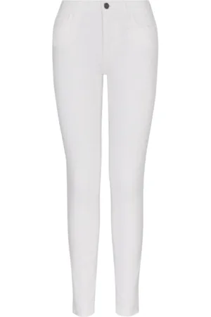 Armani Exchange Dame, Jeans, Hvit, W28
