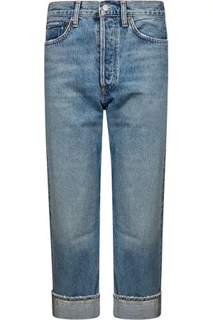 AGOLDE Dame, Jeans, Blå, W26