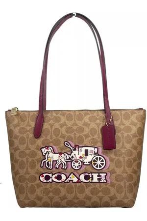 Coach Dame, Vesker, Brun, ONE SIZE