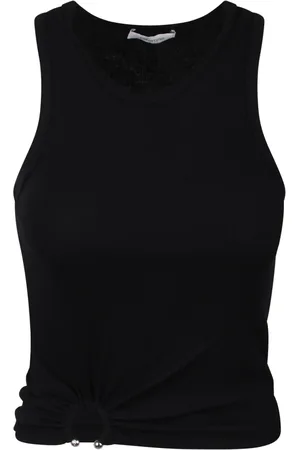 Paco rabanne Dame, Topper, Svart, M