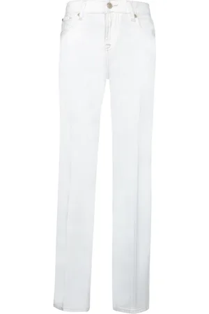 7 for all Mankind Dame, Jeans, Hvit, W27