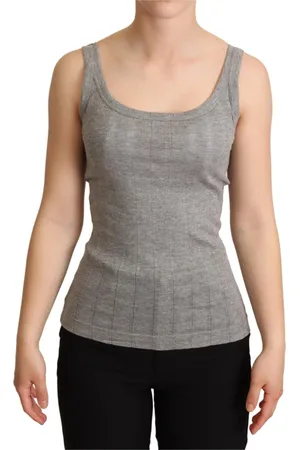 Dolce & Gabbana Dame, Topper, Grå, L