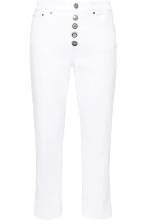 Dondup Dame, Jeans, Hvit, W27