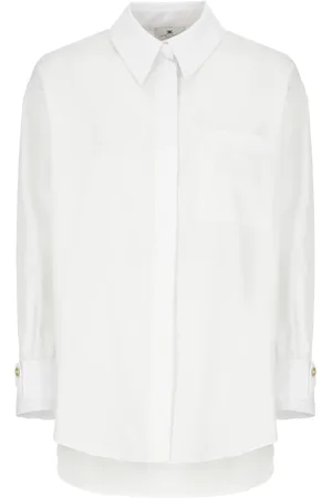 Elisabetta Franchi Dame, Bluser & Skjorter, Hvit, L