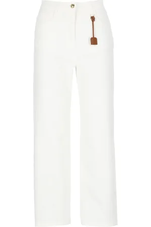 Elisabetta Franchi Dame, Bukser, Hvit, W27