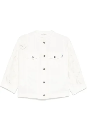 ERMANNO SCERVINO Dame, Jakker, Hvit, S