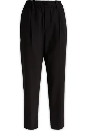 Brunello Cucinelli Dame, Bukser, Svart, L
