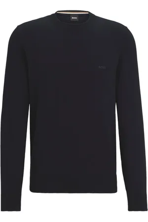 HUGO BOSS Herre, Gensere & Hettegensere, Blå, 3XL