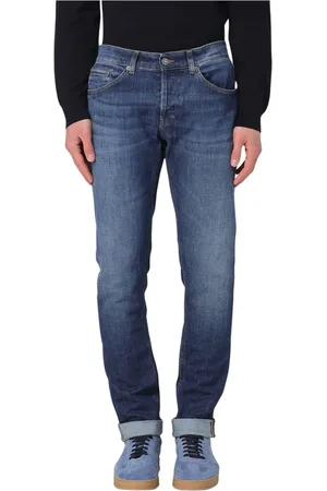Dondup Herre, Jeans, Blå, W40
