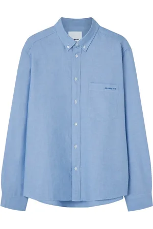 Isabel Marant Herre, Skjorter, Blå, L