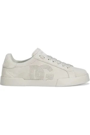 Dolce & Gabbana Herre, Sko, Hvit, 43 1/2 EU