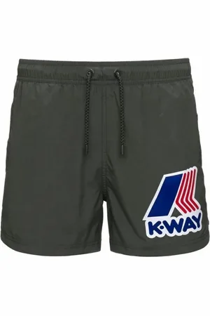 K-Way Herre, Svømmetøy, Svart, 2XL