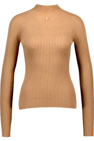 Courrèges Dame, Strikkevarer, Brun, L