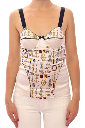 Dolce & Gabbana Dame, Topper, Flerfarget, XS