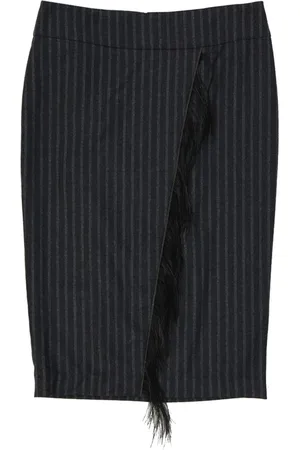 Brunello Cucinelli Dame, Skjørt, Grå, M