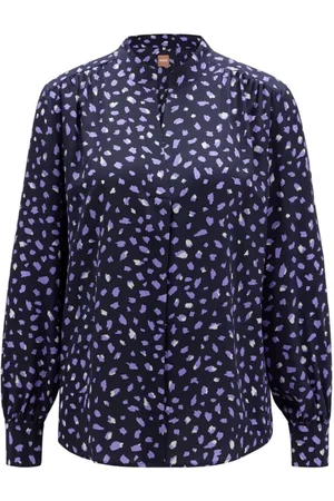 HUGO BOSS Dame, Bluser & Skjorter, Flerfarget, L