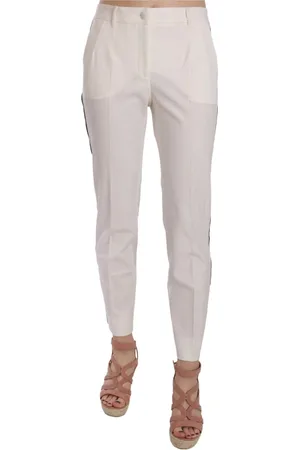 Dolce & Gabbana Dame, Bukser, Hvit, M