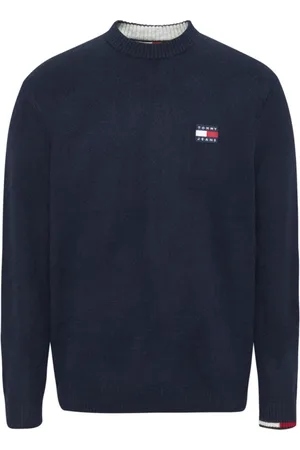 Tommy Hilfiger Herre, Strikkevarer, Blå, XL