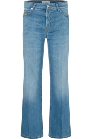 Cambio Dame, Jeans, Blå, S