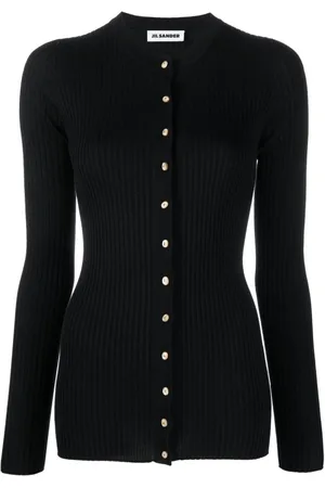 Jil Sander Dame, Strikkevarer, Svart, S