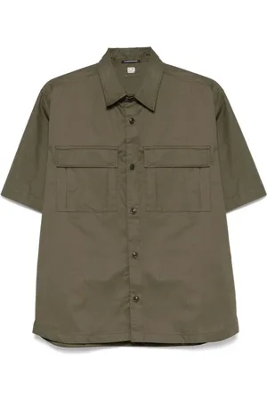 C.P. Company Herre, Skjorter, Grønn, XL