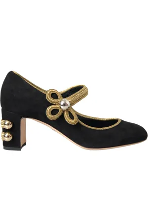Dolce & Gabbana Dame, Sko, Svart, 37 EU