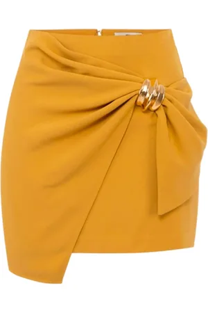 Elisabetta Franchi Dame, Skjørt, Gul, S