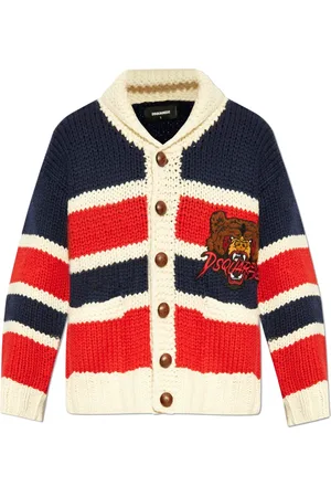 Dsquared2 Herre, Strikkevarer, Blå, S