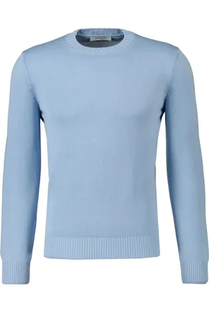 Gran Sasso Herre, Strikkevarer, Blå, 3XL
