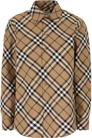 Burberry Dame, Bluser & Skjorter, Brun, XS