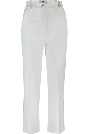 Elisabetta Franchi Dame, Bukser, Hvit, L