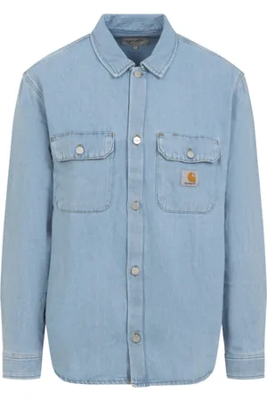 Carhartt Herre, Skjorter, Blå, L
