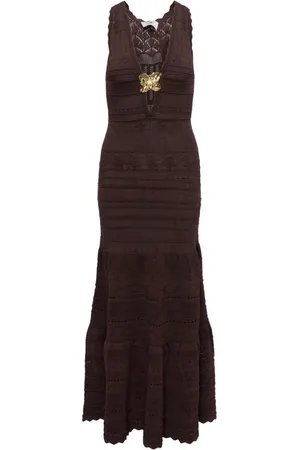 Elisabetta Franchi Dame, Kjoler, Brun, M