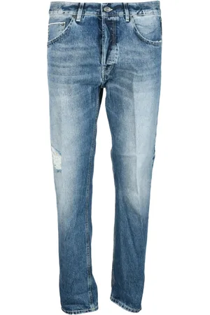 Dondup Herre, Jeans, Blå, W33