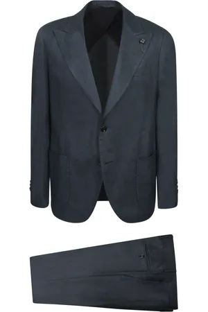 LARDINI Herre, Dress, Blå, 2XL