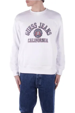 Guess Herre, Gensere & Hettegensere, Hvit, M