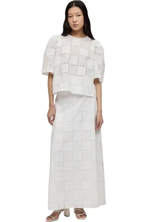 Ivy & Oak Dame, Bluser & Skjorter, Hvit, 2XL