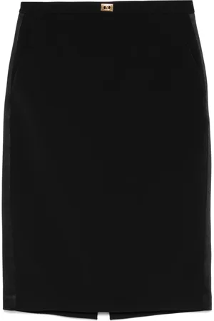 Elisabetta Franchi Dame, Skjørt, Svart, XS