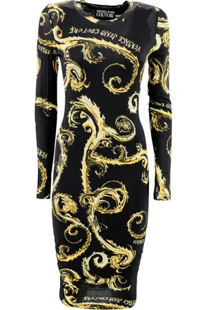 VERSACE Dame, Kjoler, Svart, M