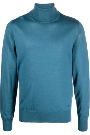 Emporio Armani Herre, Strikkevarer, Grønn, L