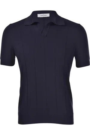 Gran Sasso Herre, Strikkevarer, Blå, 4XL