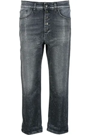 Dondup Dame, Jeans, Grå, W27