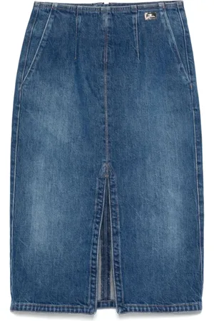 Elisabetta Franchi Dame, Skjørt, Blå, M